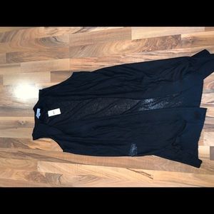 Loft sleeveless black sweater NWT size small